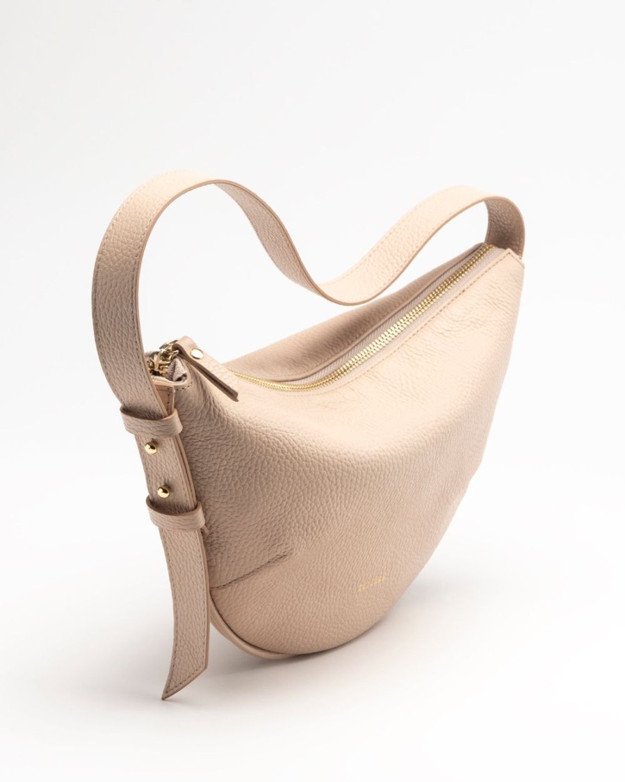 Shoulderbags Euterpe Studio | Clio Mini Nude Martellato