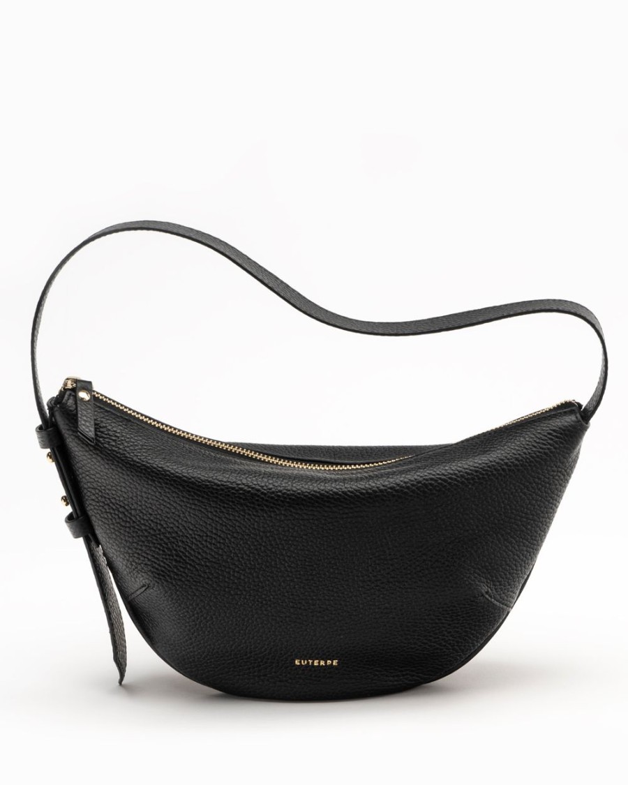 Mini Bags Euterpe Studio | Clio Mini Black Martellato