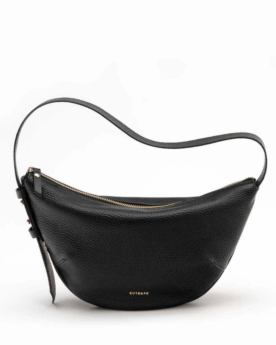 Handbags Euterpe Studio | Clio Mini Black Martellato