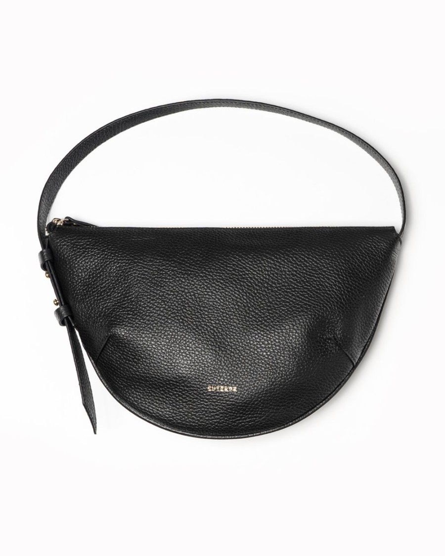 Handbags Euterpe Studio | Clio Mini Black Martellato