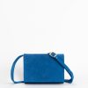 Crossbodybags Euterpe Studio | Isidora Mini Velvet Mediterraneo