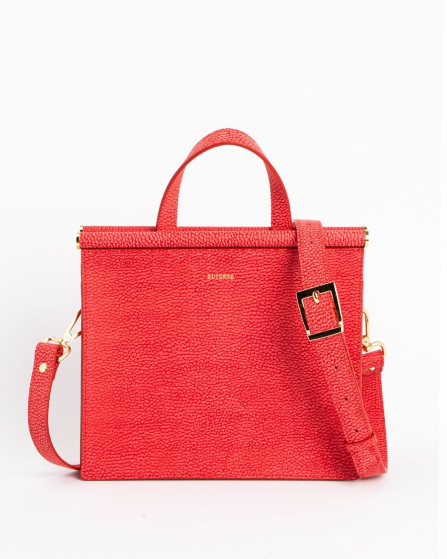 Crossbodybags Euterpe Studio | Cetra Brushed Scarlet