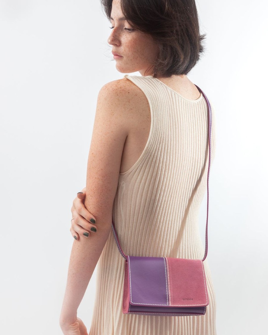 Crossbodybags Euterpe Studio | Isidora Mini Plum Patch