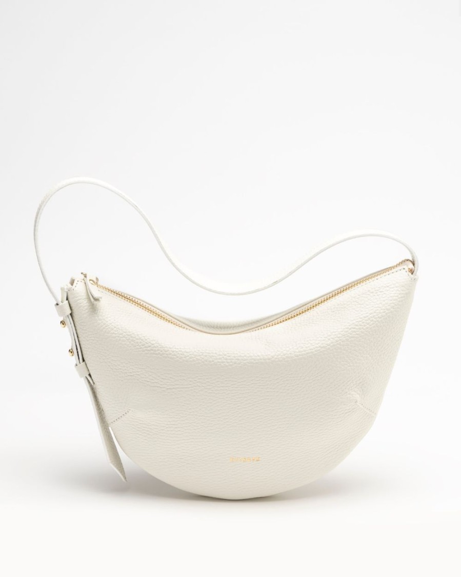 Shoulderbags Euterpe Studio | Clio Mini Milk Martellato