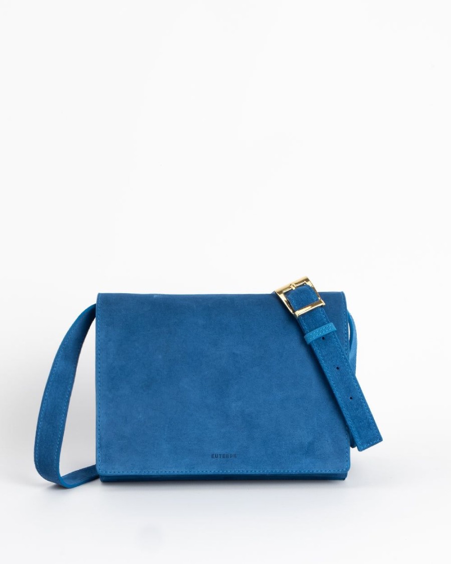 Shoulderbags Euterpe Studio | Isidora Velvet Mediterraneo