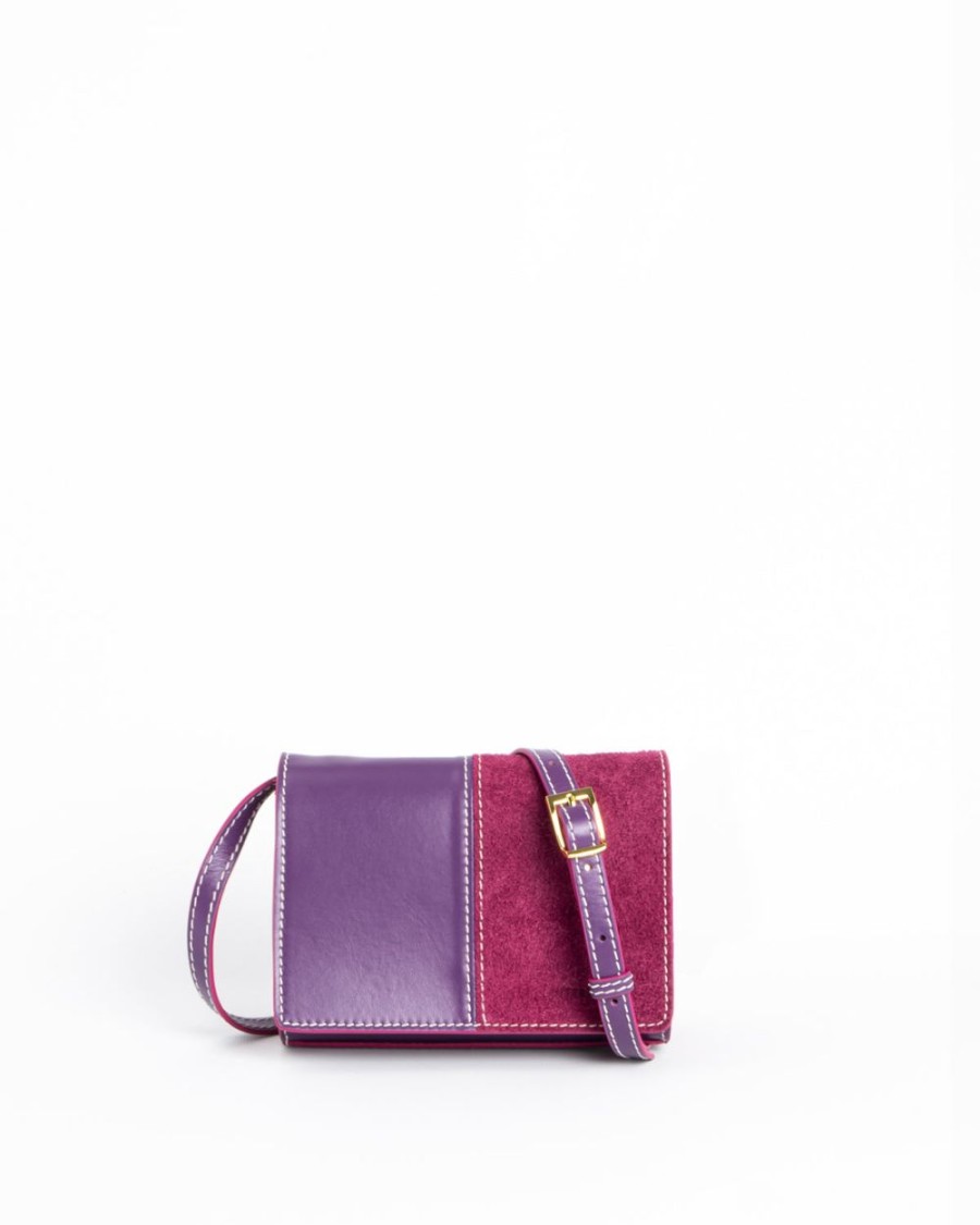 Mini Bags Euterpe Studio | Isidora Mini Plum Patch