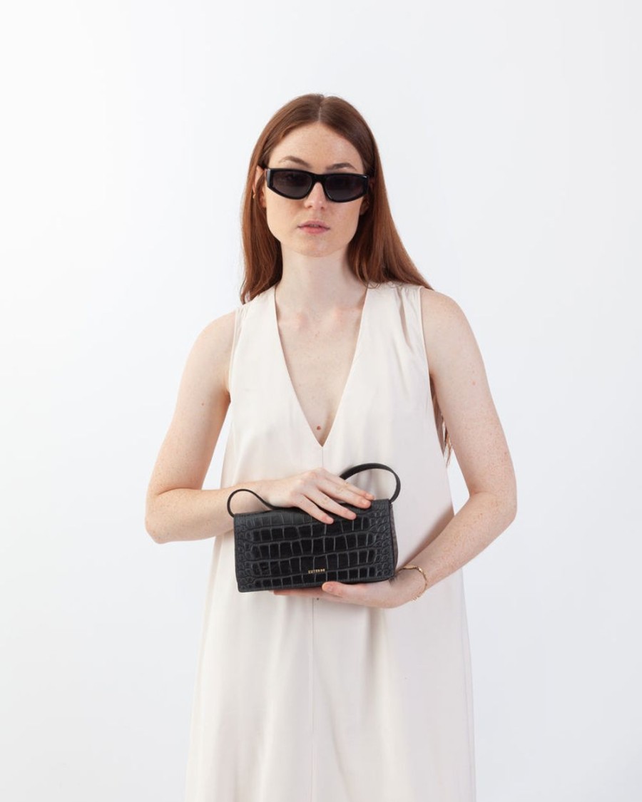 Crossbodybags Euterpe Studio | Neroli Mini Cocco Black