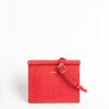 Mini Bags Euterpe Studio | Cetra Mini Brushed Scarlet