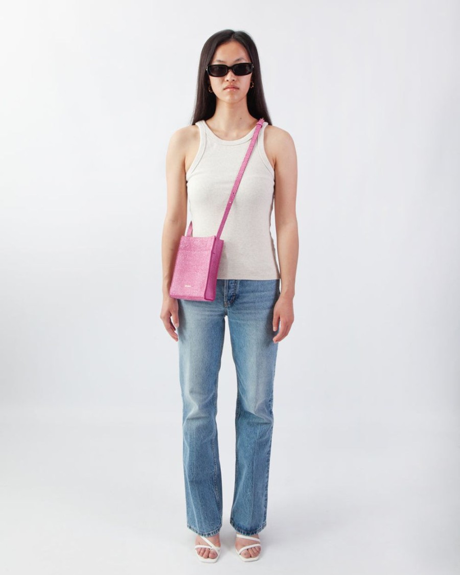 Shoulderbags Euterpe Studio | Milva Brushed Magenta