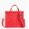 Handbags Euterpe Studio | Cetra Brushed Scarlet