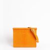 Handbags Euterpe Studio | Cetra Mini Watersnake Orange