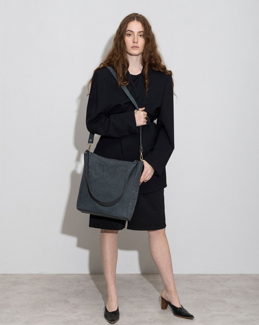 Crossbodybags Euterpe Studio | Ursula Brushed Black