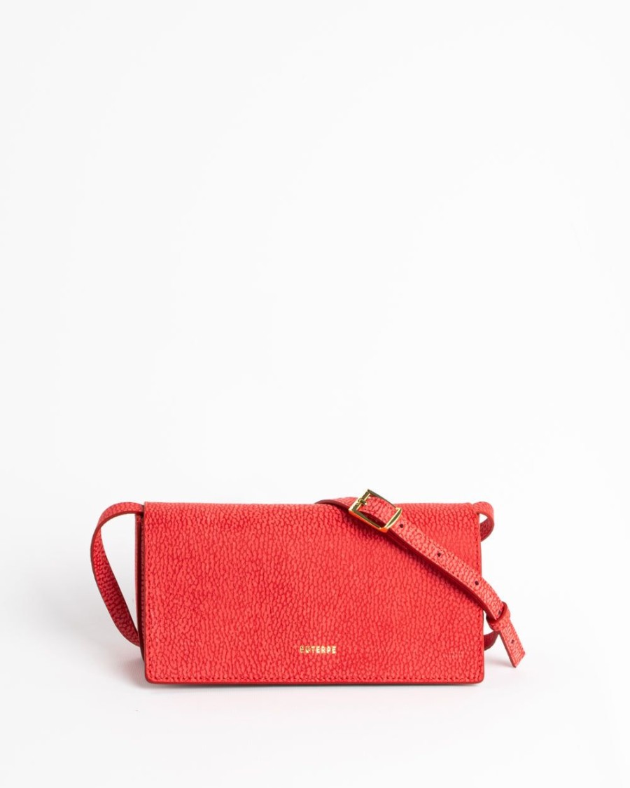 Handbags Euterpe Studio | Neroli Mini Brushed Scarlet