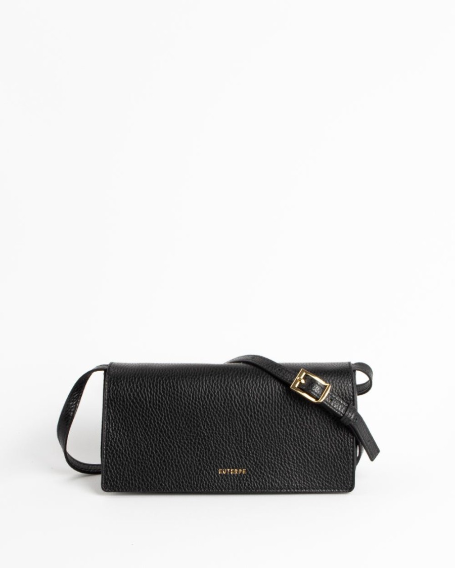 Crossbodybags Euterpe Studio | Neroli Mini Black Martellato