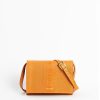 Crossbodybags Euterpe Studio | Isidora Mini Watersnake Orange